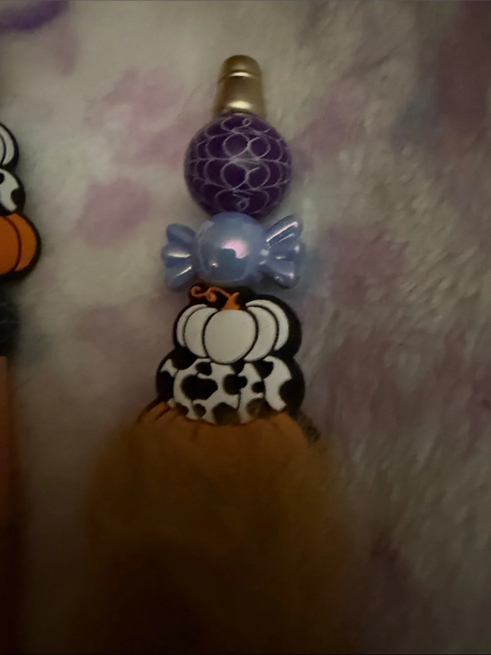 Set up to homemade Halloween ink pen